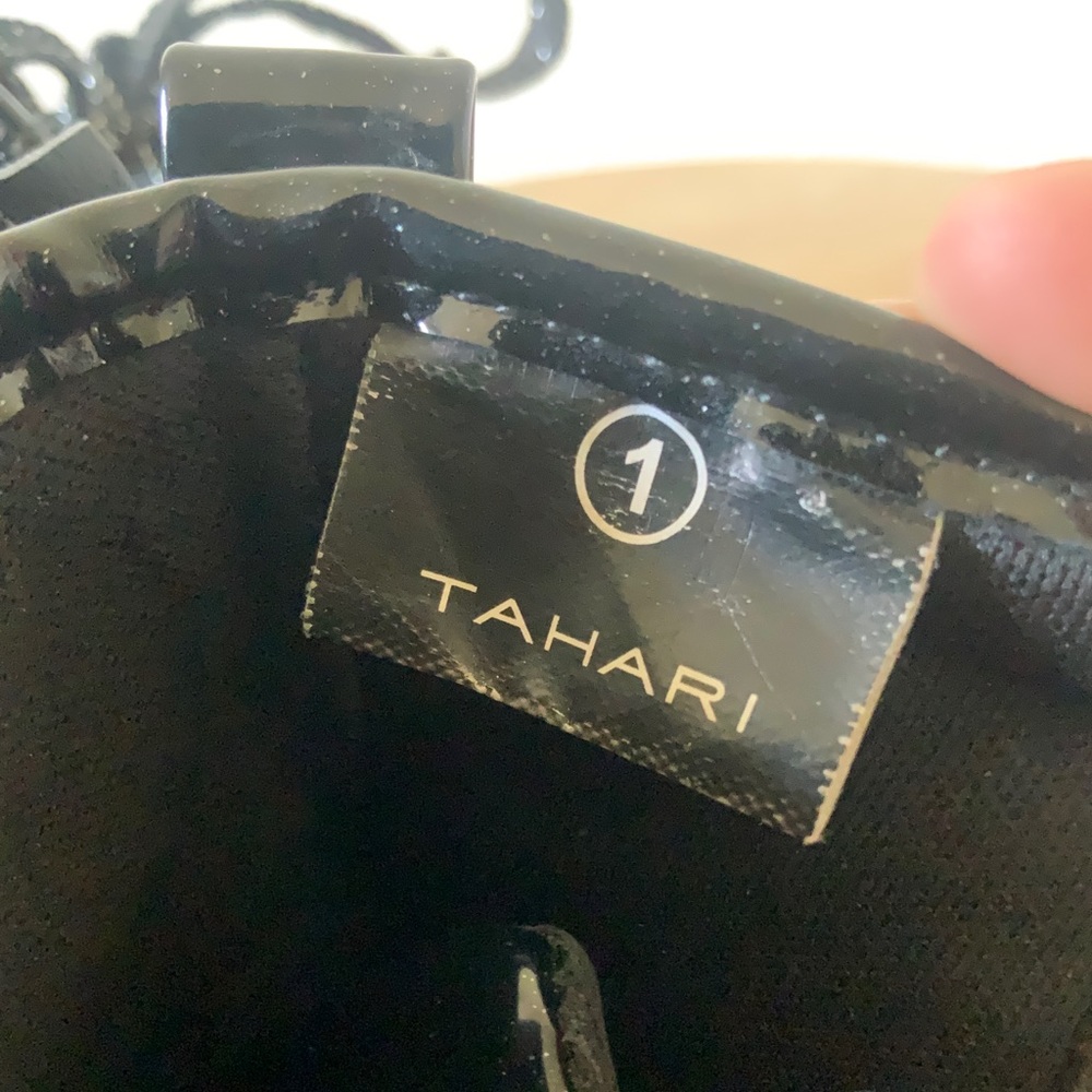 Black. TAHARI boots for girls